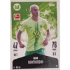 Topps Bundesliga Match Attax 2024/25 / Nr. 317 JAKUB KAMINSKI