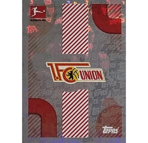 Topps Bundesliga Sticker Saison 2024/2025 / Sticker Nummer 032 Union Berlin Logo