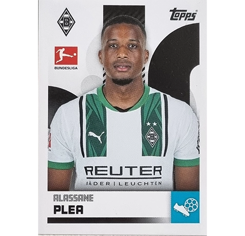 Topps Bundesliga Sticker Saison 2024/2025 / Sticker Nummer 321 Alassane Plea