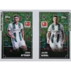 Topps Bundesliga Sticker Saison 2024/2025 / Sticker Nummer 323-324 Stöger & Weigl