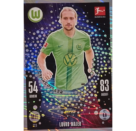 Topps Bundesliga Match Attax 2024/25 / Nr. 323 LOVRO MAJER / STARSPIELER