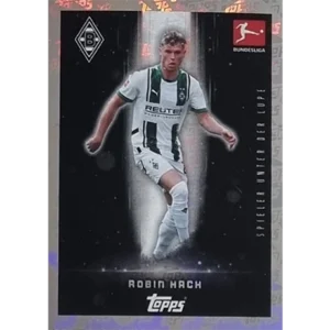 Topps Bundesliga Sticker Saison 2024/2025 / Sticker Nummer 327 Robin Hack / Spieler unter der Lupe