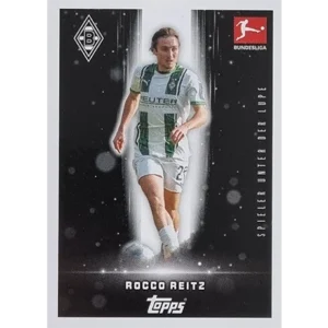 Topps Bundesliga Sticker Saison 2024/2025 / Sticker Nummer 328 Rocco Reitz / Spieler unter der Lupe