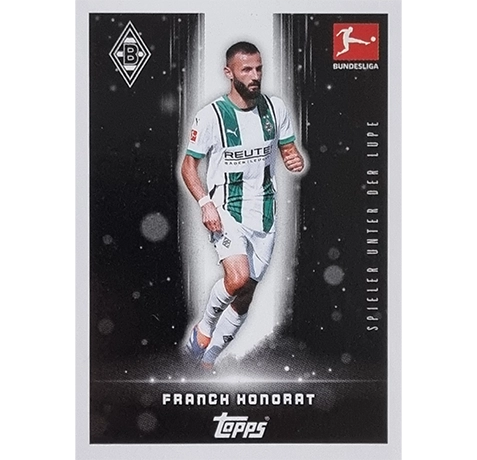 Topps Bundesliga Sticker Saison 2024/2025 / Sticker Nummer 329 Franck Honorat / Spieler unter der Lupe