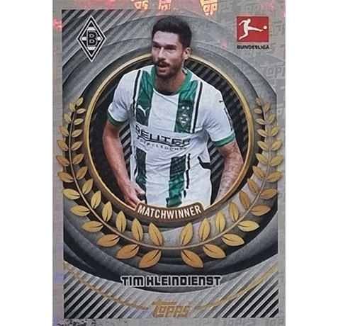 Topps Bundesliga Sticker Saison 2024/2025 / Sticker Nummer 330 Tim Kleindienst / Matchwinner