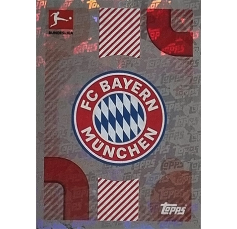 Topps Bundesliga Sticker Saison 2024/2025 / Sticker Nummer 331 Bayern München Logo