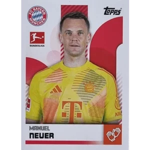 Topps Bundesliga Sticker Saison 2024/2025 / Sticker Nummer 332 Manuel Neuer