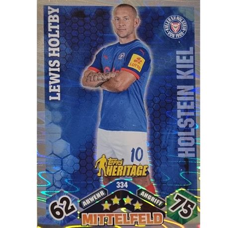 Topps Bundesliga Match Attax 2024/25 / Nr. 334 LEWIS HOLTBY / HERITAGE