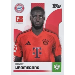 Topps Bundesliga Sticker Saison 2024/2025 / Sticker Nummer 335 Dayot Upamecano