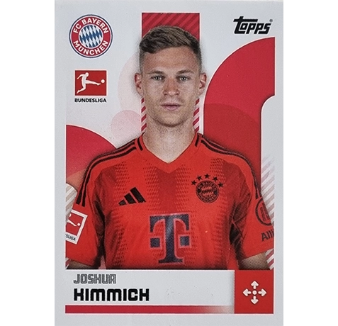 Topps Bundesliga Sticker Saison 2024/2025 / Sticker Nummer 339 Joshua Kimmich