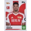 Topps Bundesliga Sticker Saison 2024/2025 / Sticker Nummer 034 Danilho Doekhi