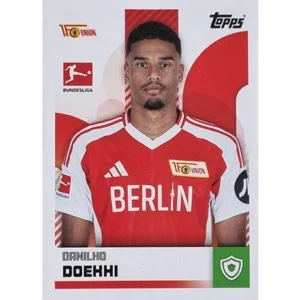 Topps Bundesliga Sticker Saison 2024/2025 / Sticker Nummer 034 Danilho Doekhi