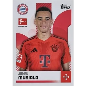 Topps Bundesliga Sticker Saison 2024/2025 / Sticker Nummer 340 Jamal Musiala