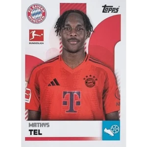Topps Bundesliga Sticker Saison 2024/2025 / Sticker Nummer 341 Mathys Tel