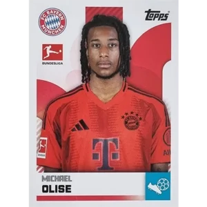 Topps Bundesliga Sticker Saison 2024/2025 / Sticker Nummer 342 Michael Olise
