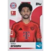 Topps Bundesliga Sticker Saison 2024/2025 / Sticker Nummer 343 Serge Gnabry