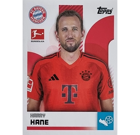 Topps Bundesliga Sticker Saison 2024/2025 / Sticker Nummer 345 Harry Kane