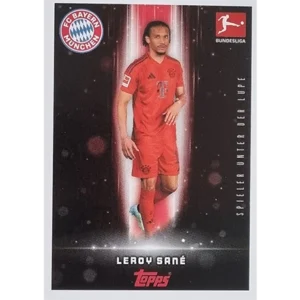 Topps Bundesliga Sticker Saison 2024/2025 / Sticker Nummer 347 Leroy Sane / Spieler unter der Lupe