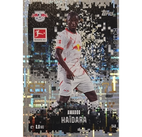 Topps Bundesliga Match Attax 2024/25 / Nr. 348 AMADOU HAIDARA / PIXEL-PITCH