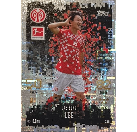 Topps Bundesliga Match Attax 2024/25 / Nr. 349 JAE-SUNG LEE / PIXEL-PITCH