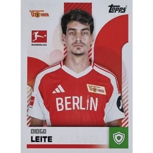 Topps Bundesliga Sticker Saison 2024/2025 / Sticker Nummer 035 Diogo Leite