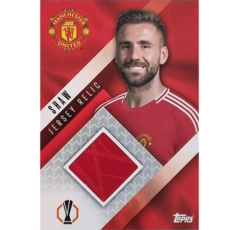 Topps Champions League Match Attax 2024/2025 / JERSEY RELIC / JR-LS / LUKE SHAW