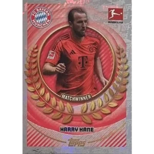 Topps Bundesliga Sticker Saison 2024/2025 / Sticker Nummer 351 Harry Kane / Matchwinner