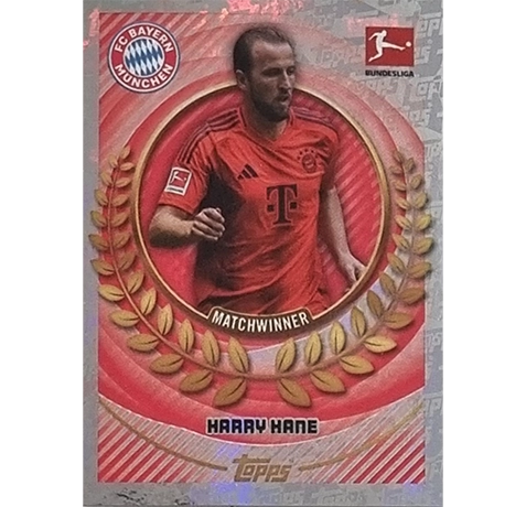 Topps Bundesliga Sticker Saison 2024/2025 / Sticker Nummer 351 Harry Kane / Matchwinner
