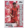 Topps Bundesliga Sticker Saison 2024/2025 / Sticker Nummer 353 Aleksandar Pavolovic / Wunderkind