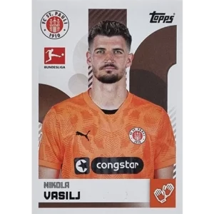 Topps Bundesliga Sticker Saison 2024/2025 / Sticker Nummer 355 Nikola Vasilj