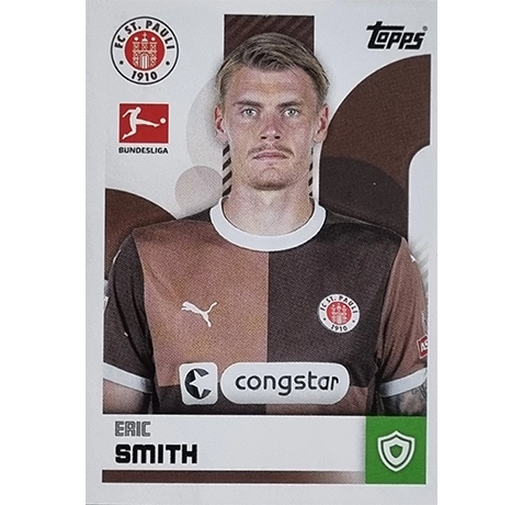 Topps Bundesliga Sticker Saison 2024/2025 / Sticker Nummer 356 Eric Smith