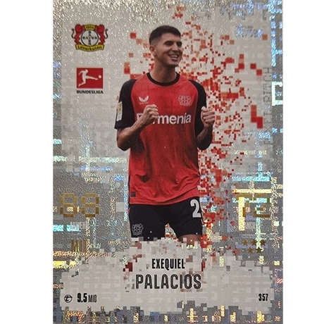 Topps Bundesliga Match Attax 2024/25 / Nr. 357 EXEQUIEL PALACIOS / PIXEL-PITCH