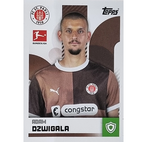 Topps Bundesliga Sticker Saison 2024/2025 / Sticker Nummer 359 Adam Dzwigala