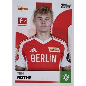 Topps Bundesliga Sticker Saison 2024/2025 / Sticker Nummer 036 Tom Rothe