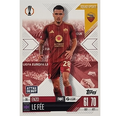 Topps Champions League EXTRA Match Attax 2024-2025 / 036 ENZO LE FEE