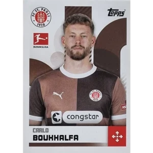 Topps Bundesliga Sticker Saison 2024/2025 / Sticker Nummer 363 Carlo Boukhalfa