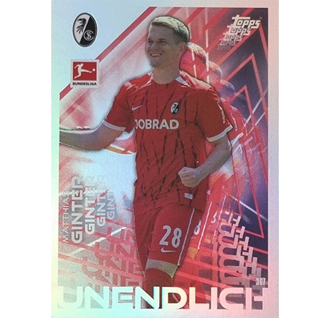 Topps Bundesliga Match Attax 2024/25 / Nr. 367 MATTHIAS GINTER / UNENDLICH