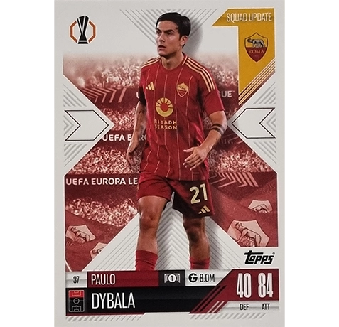 Topps Champions League EXTRA Match Attax 2024-2025 / 037 PAULO DYBALA