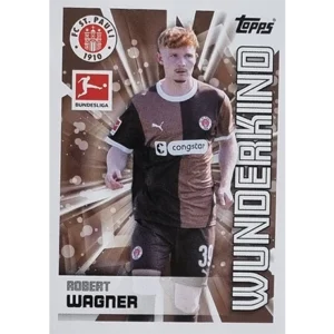 Topps Bundesliga Sticker Saison 2024/2025 / Sticker Nummer 371 Robert Wagner / Wunderkind