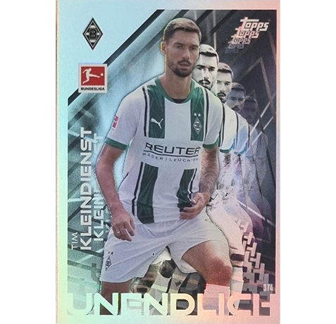 Topps Bundesliga Match Attax 2024/25 / Nr. 374 TIM KLEINDIENST / UNENDLICH