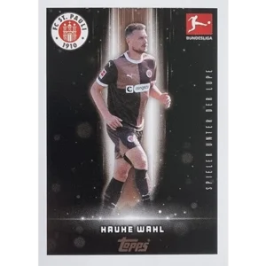 Topps Bundesliga Sticker Saison 2024/2025 / Sticker Nummer 375 Hauke Wahl / Spieler unter der Lupe