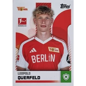 Topps Bundesliga Sticker Saison 2024/2025 / Sticker Nummer 038 Leopold Querfeld