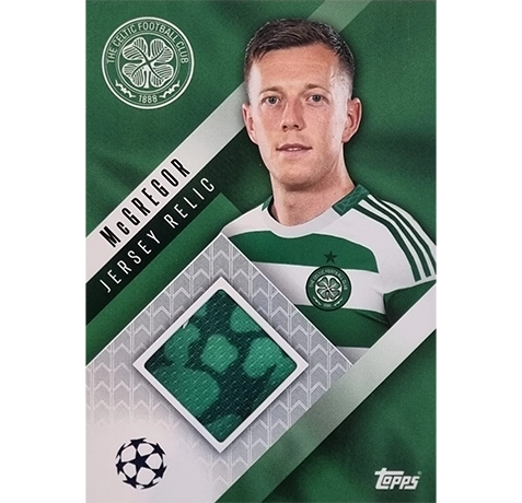 Topps Champions League Match Attax 2024/2025 / JERSEY RELIC / JR-CMG / CALLUM McGREGOR