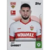 Topps Bundesliga Sticker Saison 2024/2025 / Sticker Nummer 381 Jeff Chabot