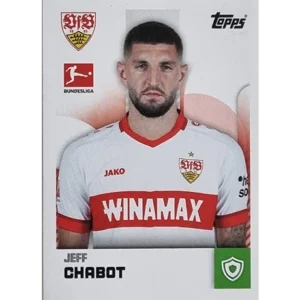 Topps Bundesliga Sticker Saison 2024/2025 / Sticker Nummer 381 Jeff Chabot
