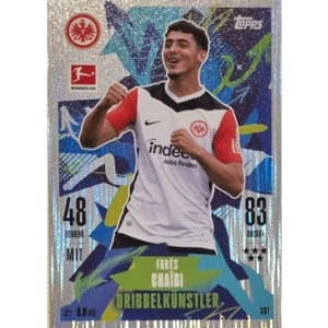 Topps Bundesliga Match Attax 2024/25 / Nr. 387 FARES CHAIBI / DRIBBELKÜNSTLER