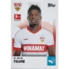 Topps Bundesliga Sticker Saison 2024/2025 / Sticker Nummer 388 El Bilal Toure