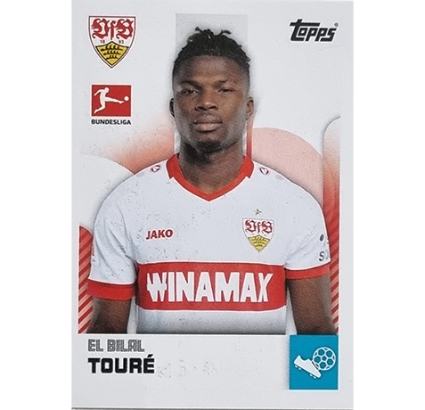 Topps Bundesliga Sticker Saison 2024/2025 / Sticker Nummer 388 El Bilal Toure