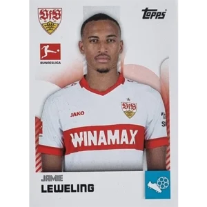 Topps Bundesliga Sticker Saison 2024/2025 / Sticker Nummer 389 Jamie Leweling