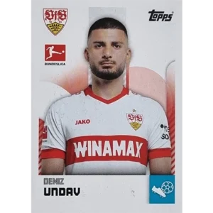 Topps Bundesliga Sticker Saison 2024/2025 / Sticker Nummer 390 Deniz Undav